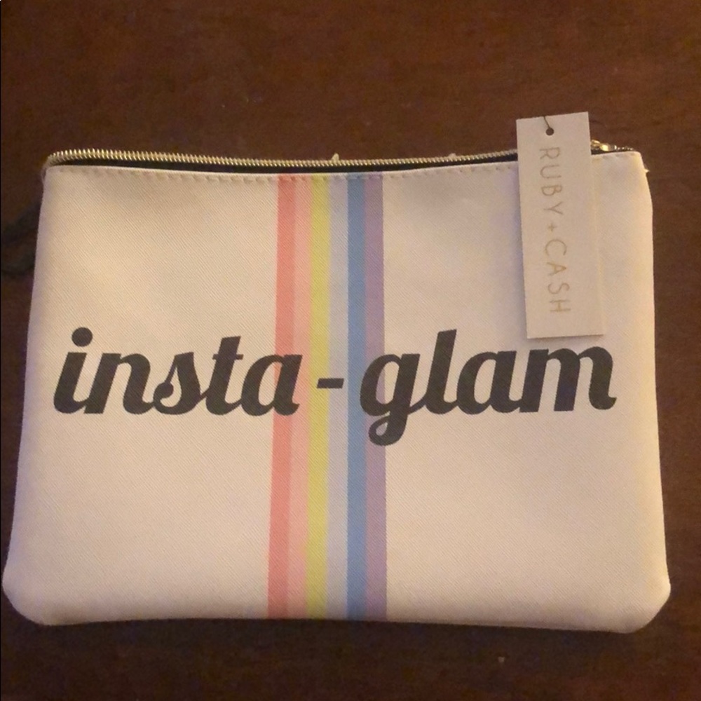 ruby + cash bag insta-glam